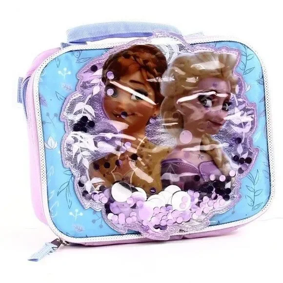 Disney FROZEN 2 Deluxe 17" BACKPACK SET Girls High Quality Frozen 4 Piece Deal - Picture 3 of 5